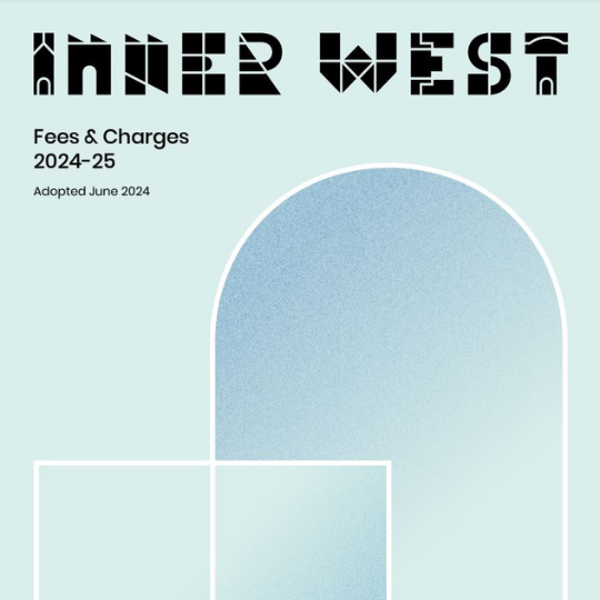 Inner West Council Fees and Charges 2024-25